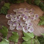 Runes artisanales en cristal de roche