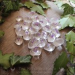 Rock crystal hanmade runes