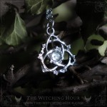 Pendentif triquetra celtique artisanal, noeud celtique de la trinité, croix des sorcières