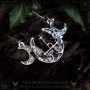 Collier Sigil de Lilith et triple lune &quot;Night Goddess&quot;