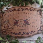Lilith's sigil ouija board, handmade wooden talking board