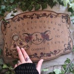 Lilith's sigil ouija board, handmade wooden talking board