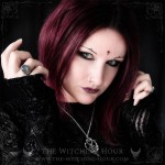 Pendentif sigil de Lucifer gothique avec pentagramme et feuilles entrelacées, bijou mystique fait main.