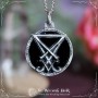 Pendentif Sigil de Lucifer &quot;The Luciferian Path&quot;