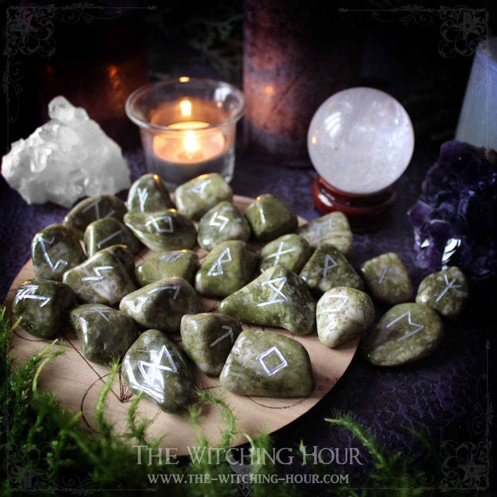 Epidote runes