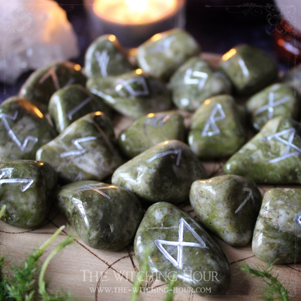 Epidote runes