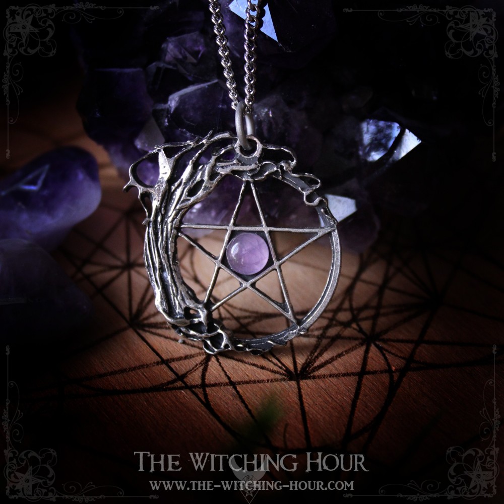 Pendentif pentacle et arbre de vie Pendentif pentacle et arbre de vie
