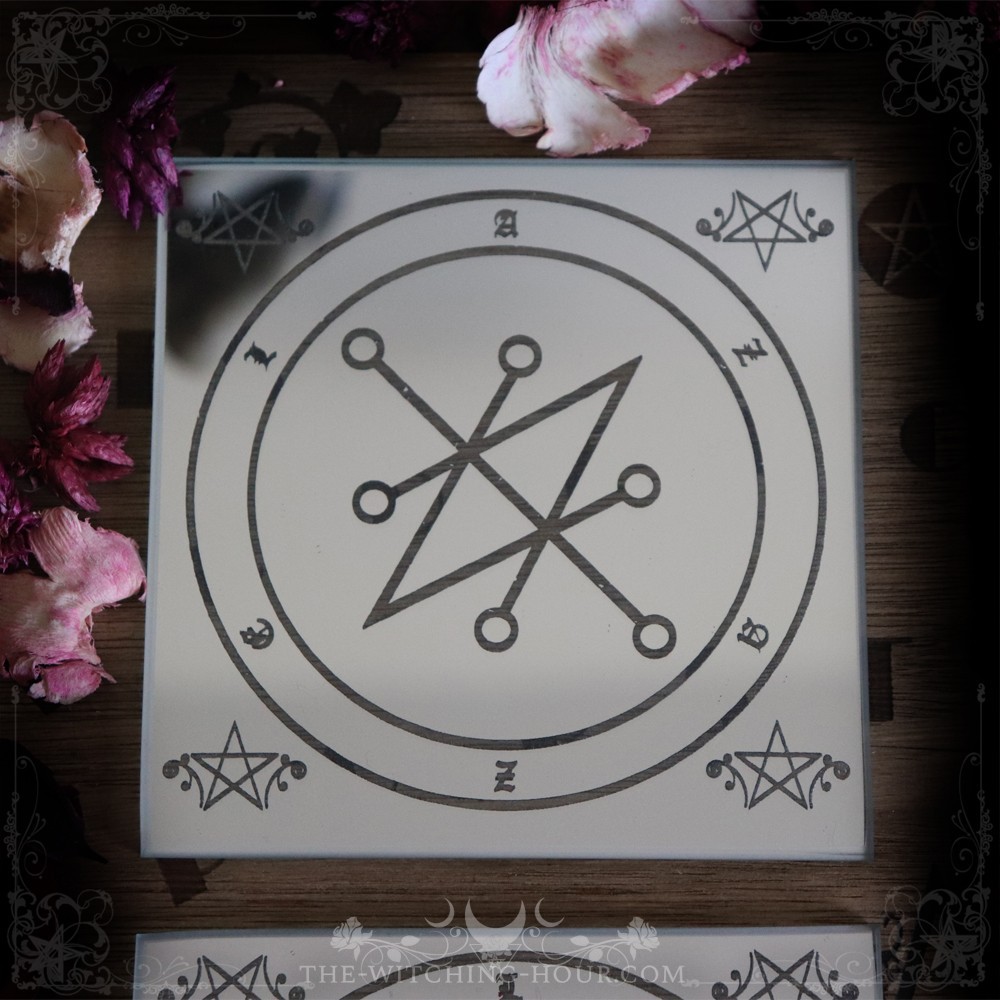 Sigil of Lucifer coasters