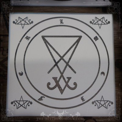 Sigil of Lucifer coasters