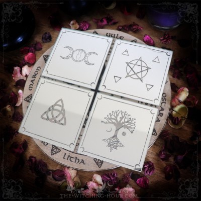 Dessous de verre Wicca