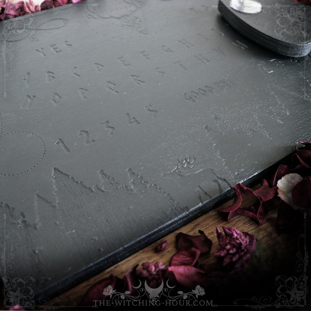 Black wooden ouija board "Cernunnos"