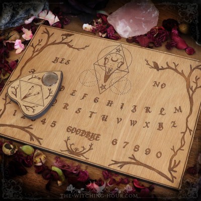 Planche ouija en bois Samhain's Whispers