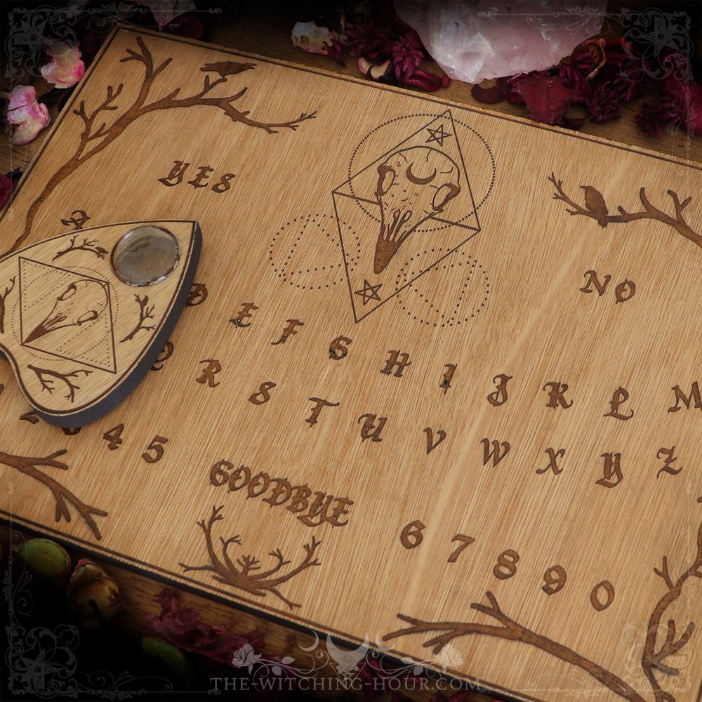 Wooden ouija board