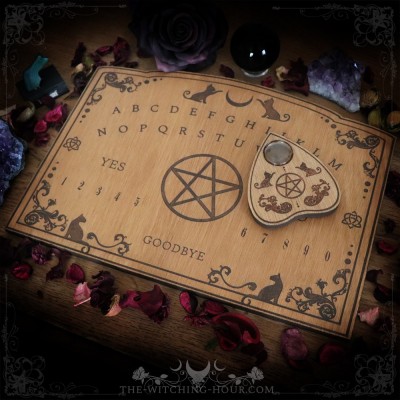 Wooden ouija board