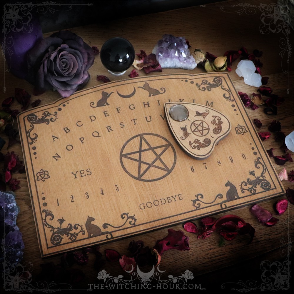 Wooden ouija board