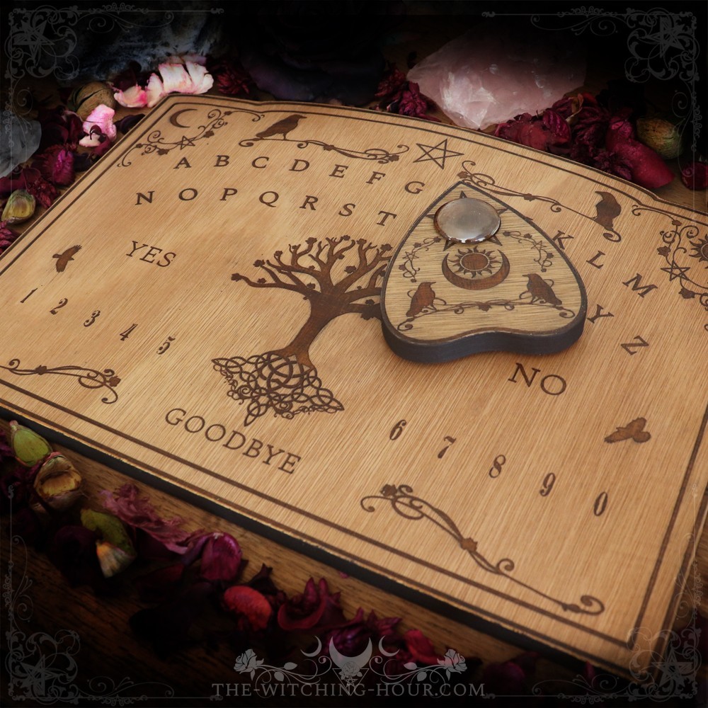 Wooden ouija board