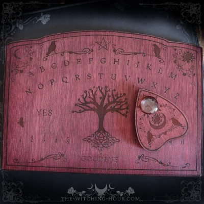 Wooden ouija board "Raven's Wisdom"