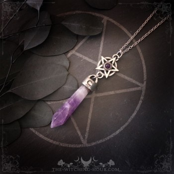 Pentagram pendulum necklace