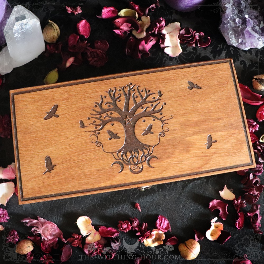 Viking wooden box