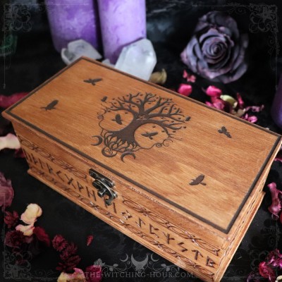 Viking wooden box