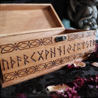 Viking wooden box