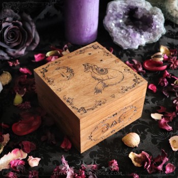 Wooden box "Totem Fox"