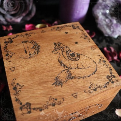 Fox wooden box