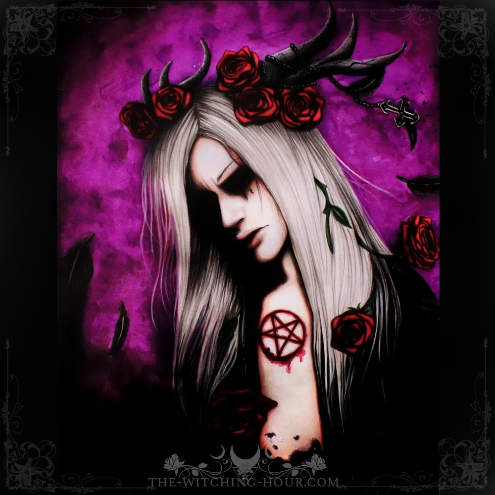 Poster of gothic demon