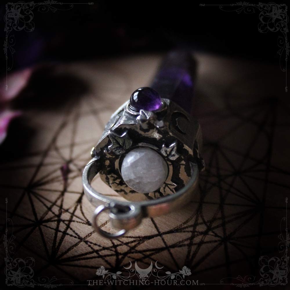 Pendentif pointe d'améthyste