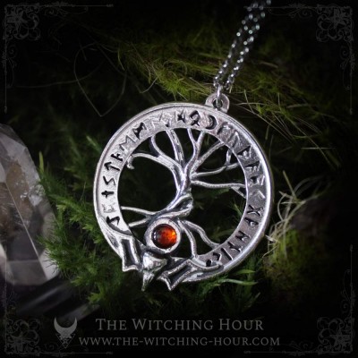 Pendentif arbre de vie Yggdrasil Mysteries