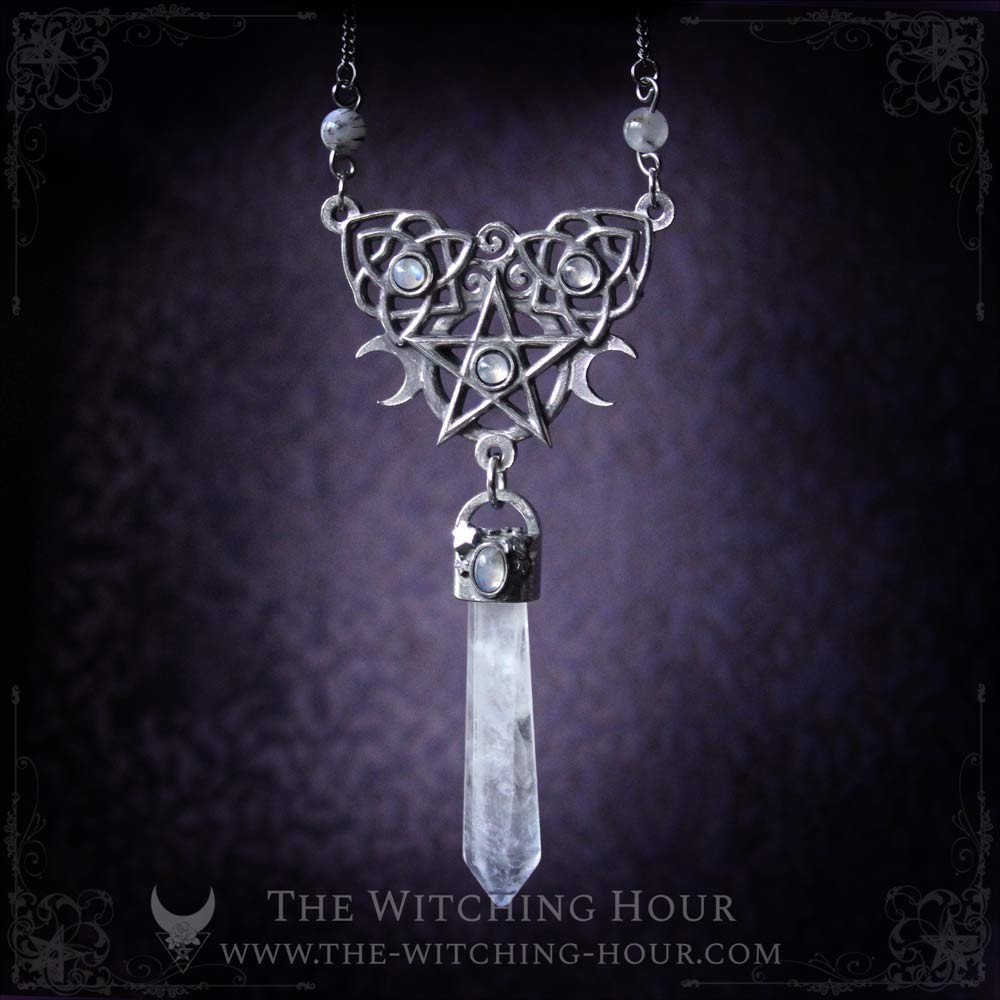 Collier pentagramme elfique Collier pentagramme elfique