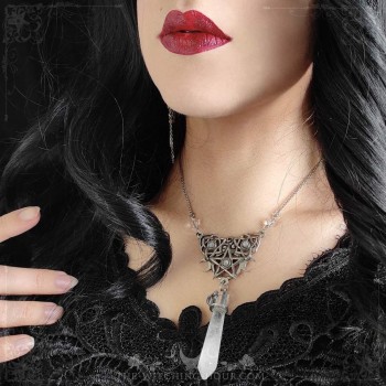 Pentagram necklace "Yules's Moon"