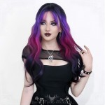 Pendentif pentacle et crâne de corbeau en améthyste, symbole wiccan de protection