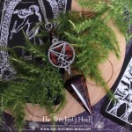 Necklace pendulum sigil of Lucifer eye of red tiger