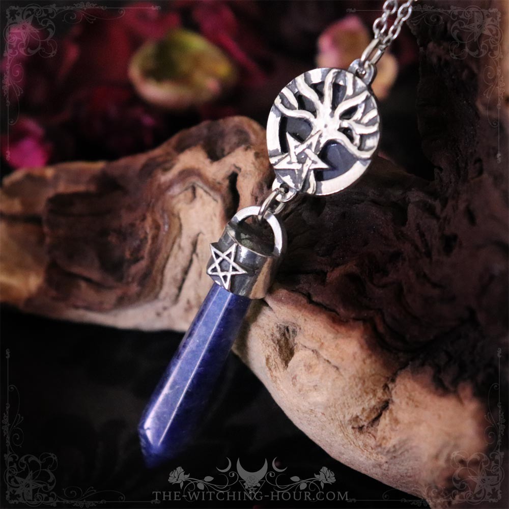 Collier pendule arbre de vie