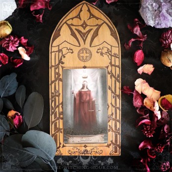 Table de tirage divinatoire gothique