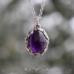 Pendentif en améthyste
