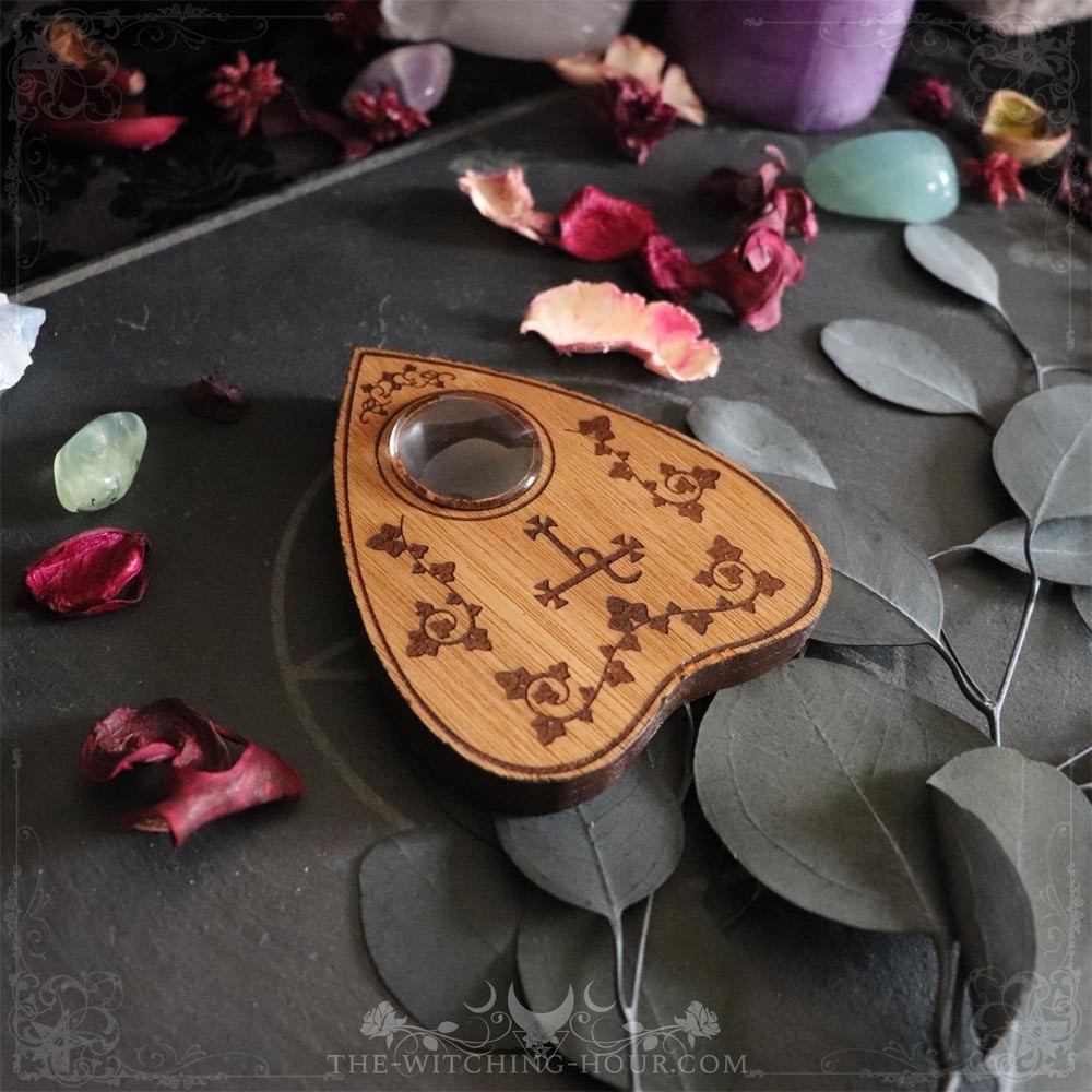 Wooden Lilith ouija planchette