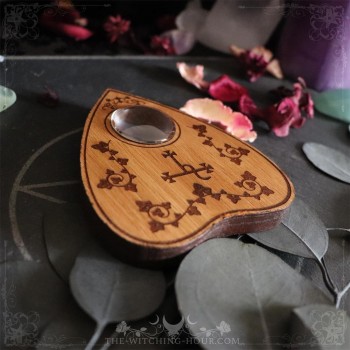 Wooden Lilith ouija planchette