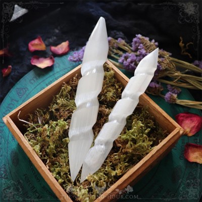 Selenite wand