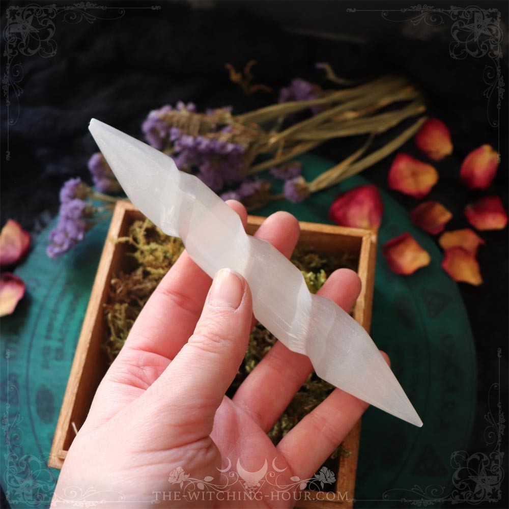 Selenite wand