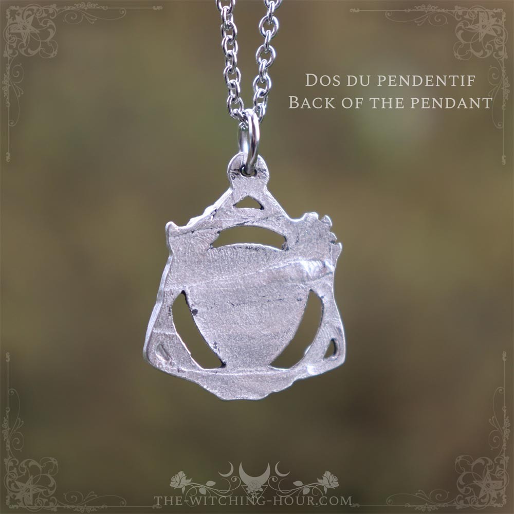 Pendentif triquetra en améthyste