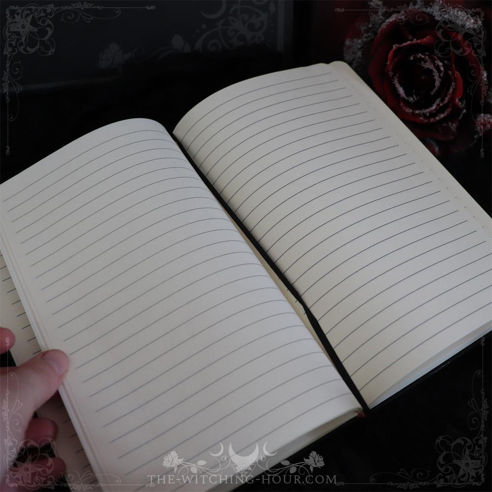 Pentagram notebook
"Book of Shadows"