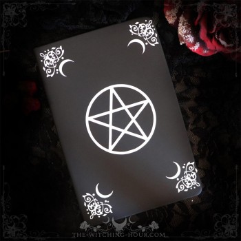 Pentagram notebook
"Book of Shadows"