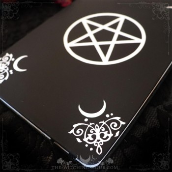 Pentagram notebook
"Book of Shadows"