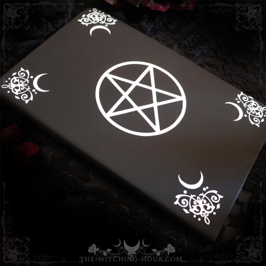 Pentagram notebook
"Book of Shadows"