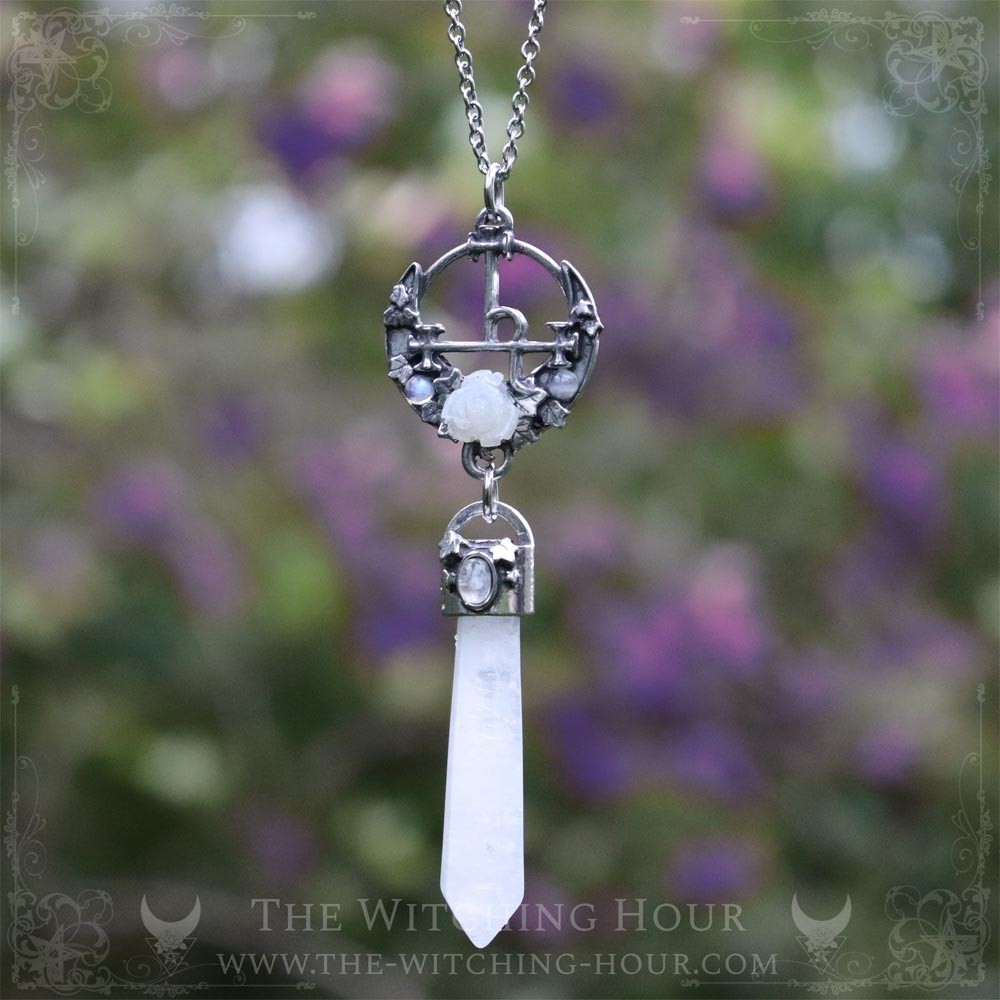 Collier pendule sigil de Lilith