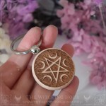 Pentagram keychain