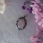 Rose quartz pendant