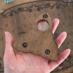 Lilith's sigil ouija board, handmade wooden talking board